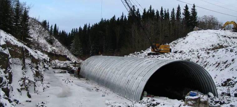 large culvert