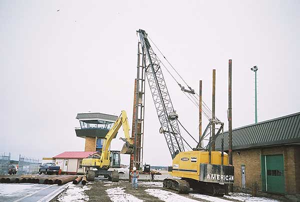 Prince George Airport Foundation Piling